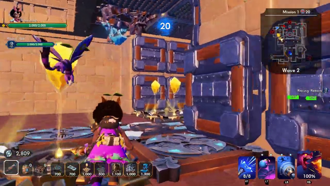 Orcs Must Die! Deathtrap Difficulty 20 Endurance Castle Courtyards v.2 co-op