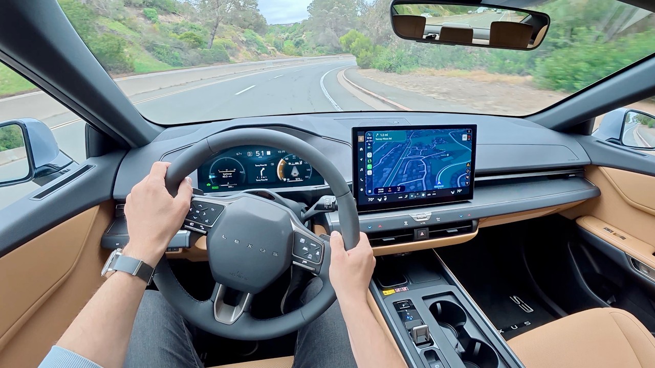 2026 Lexus ES 350h Hybrid Premium FWD &mdash; Первые впечатления от вождения (POV)