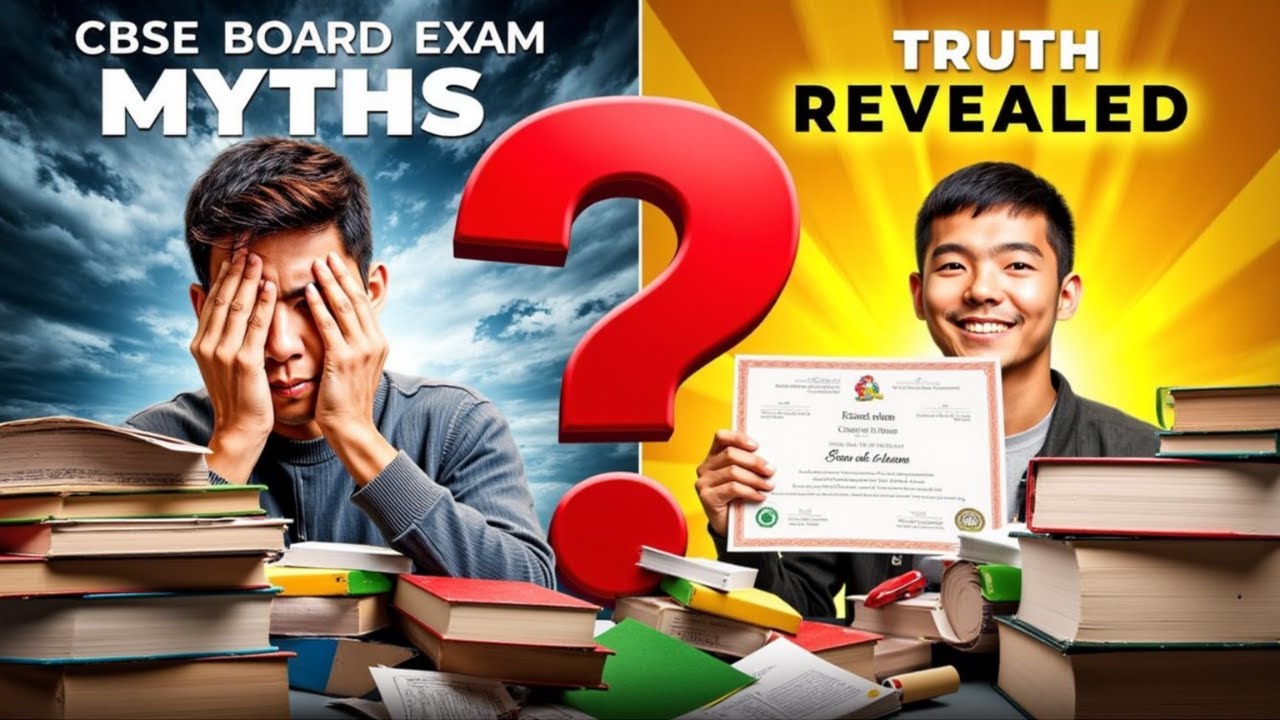 CBSE Board Exam Myths vs Reality Truth Behind Common Misconceptions |#cbseboardexam2025 #myths