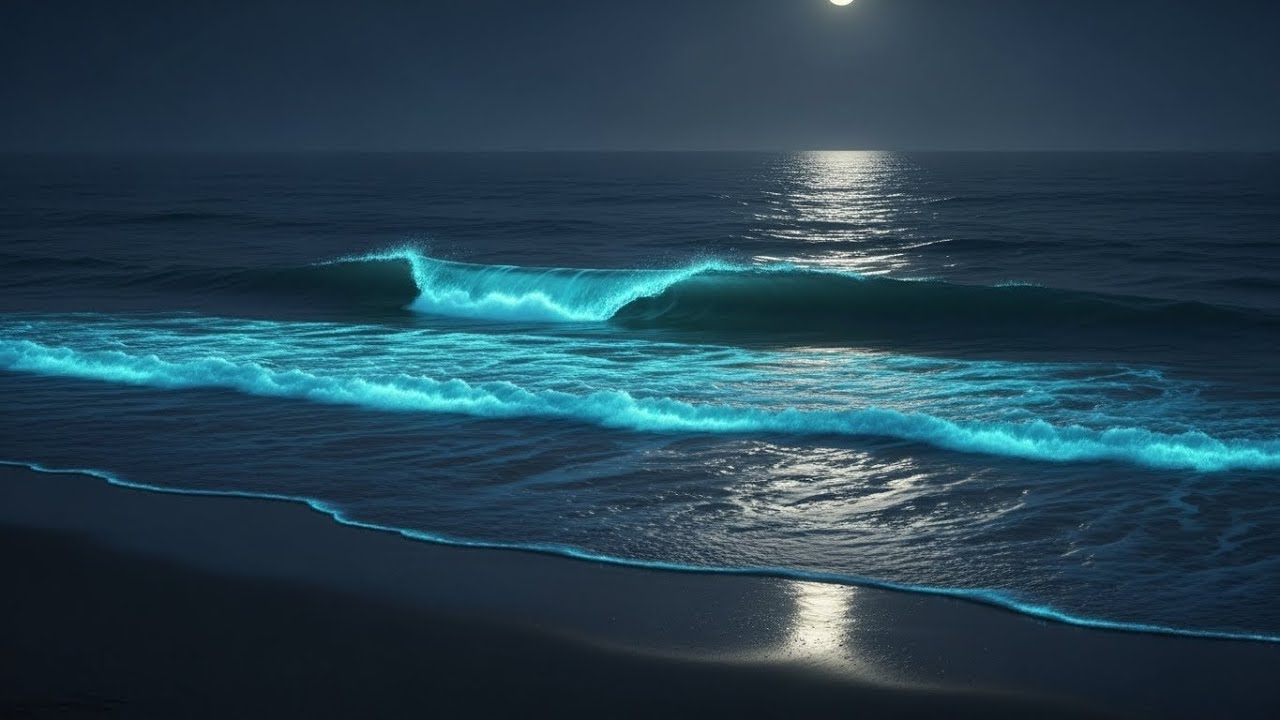 BEST Night Ocean Sound LIVE 🌊 White Noise for Deep Sleep