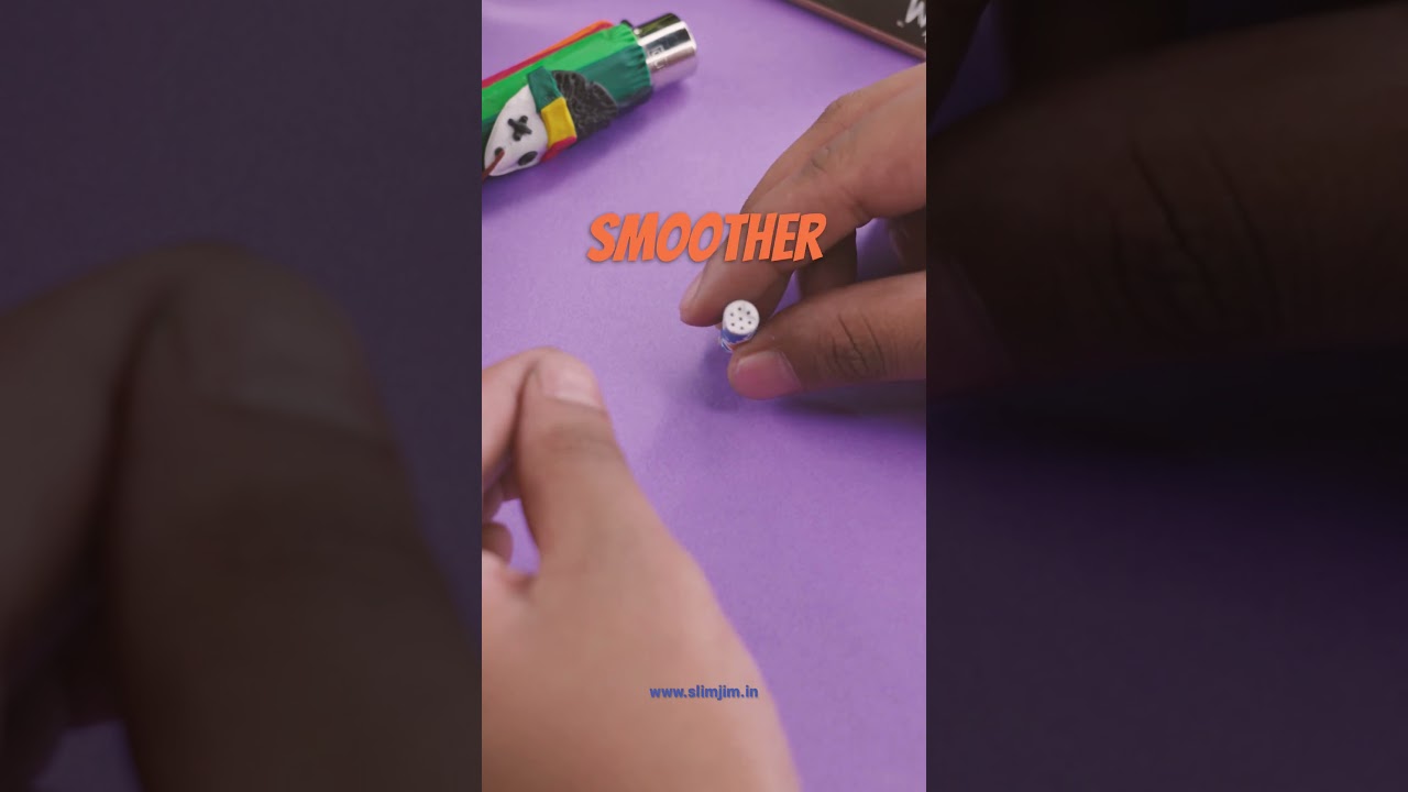 Revolutionize your smoking experience with Slimjim's Activated Charcoal Filters 🔥#shorts