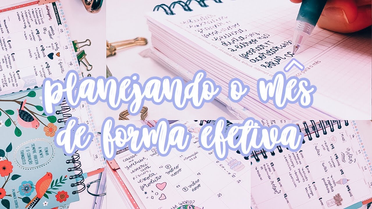 ✨ sunday routine | saiba PLANEJAR o m&ecirc;s de forma EFETIVA comigo #studyhacks