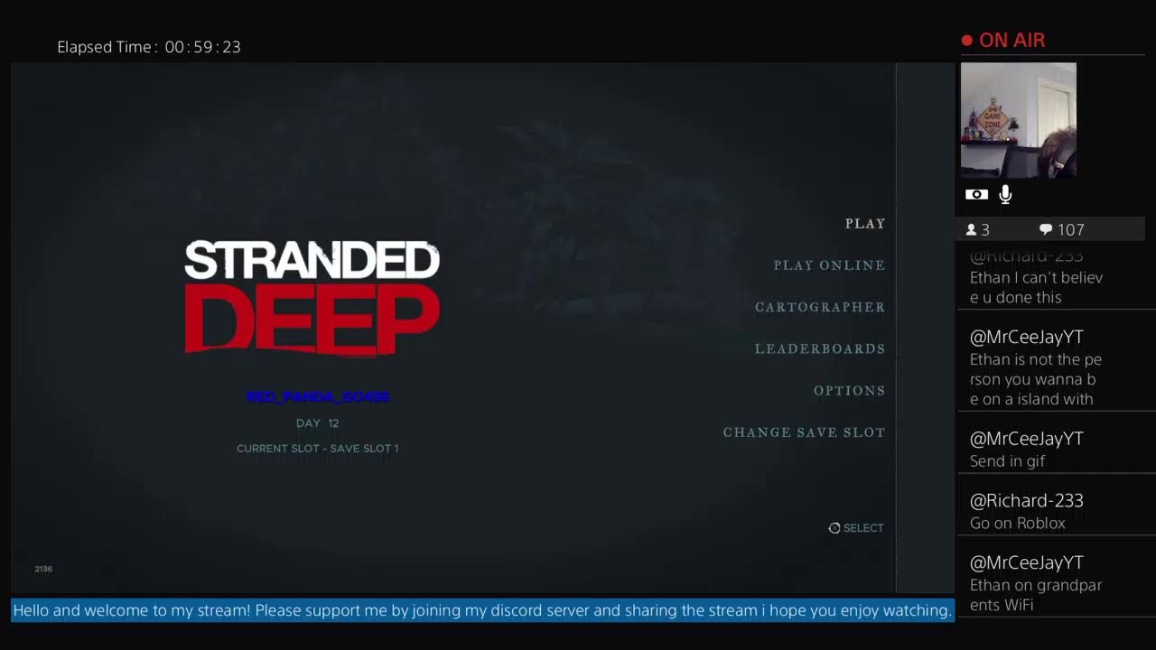 Happy new year!|stranded deep. Sub, share and join the discord!!! trolls will be banned.