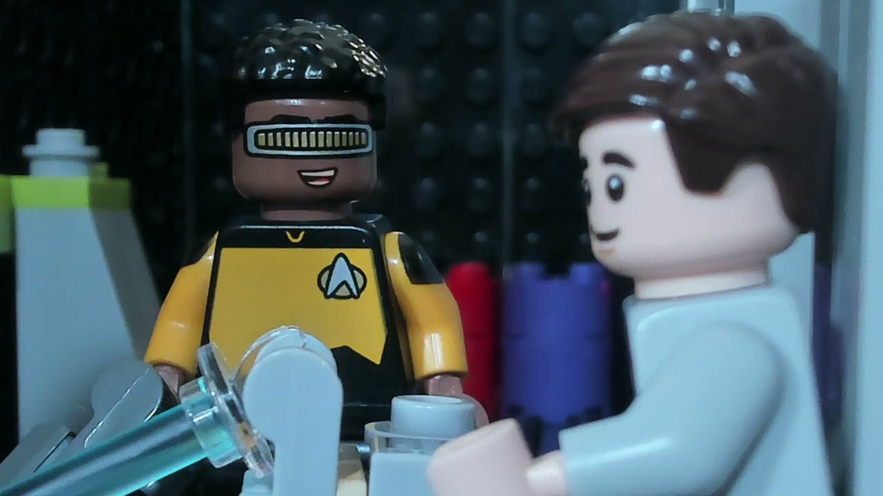 Star Trek Lego - Wesley Getting Dating Advice (Part 1)