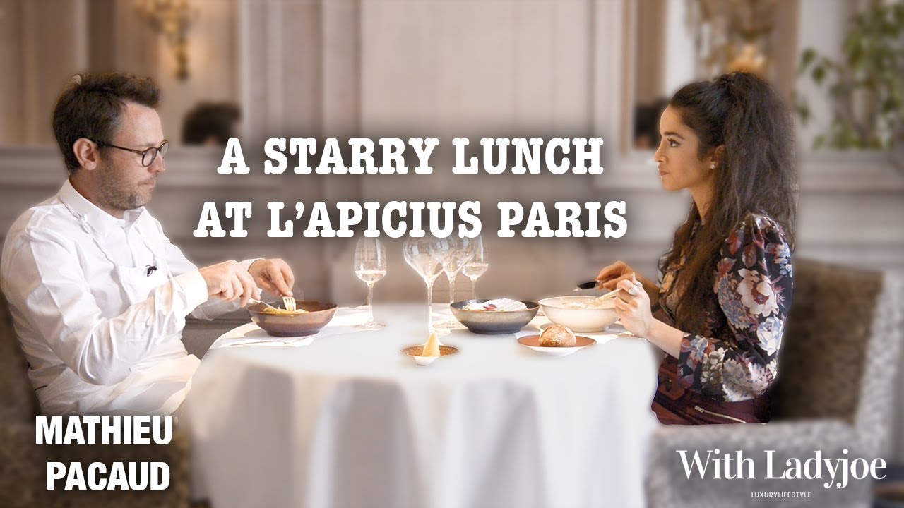 MATHIEU PACAUD À L'APICIUS, PARIS