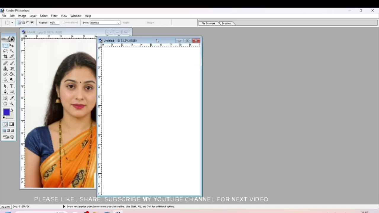 Adobe photoshop 7.0 tools in hindi