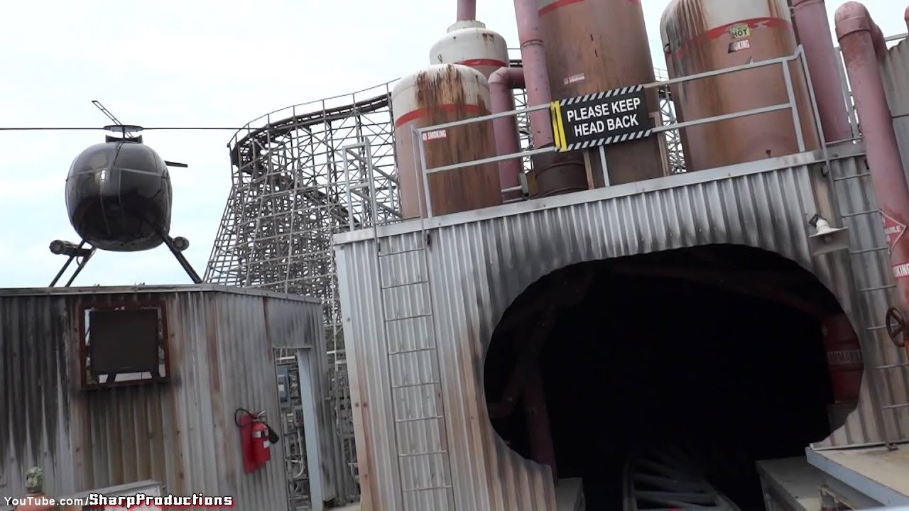 Back Lot Stunt Coaster (On-Ride) Canada's Wonderland