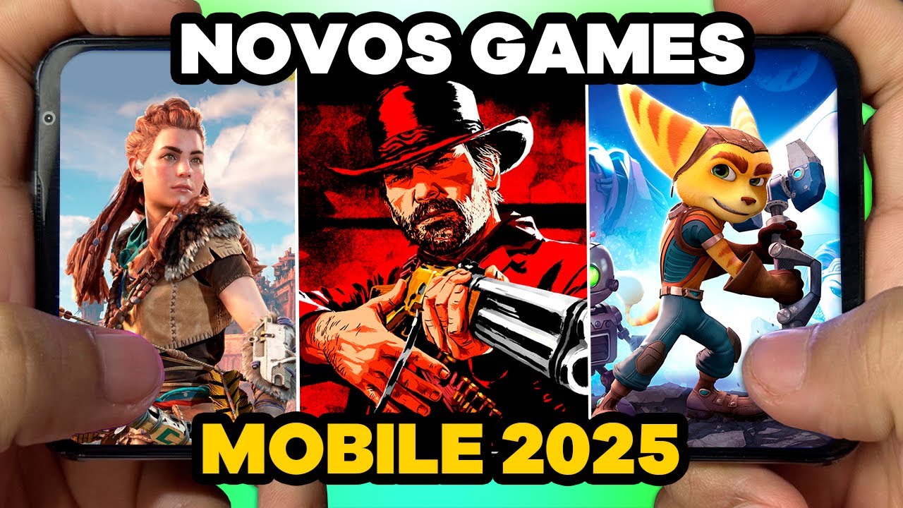 RED DEAD REDEMPTION MOBILE OFICIAL, HORIZON MOBILE E NOVOS JOGOS PARA ANDROID 2025