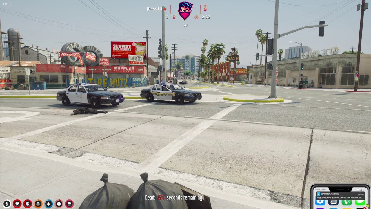 Chang Gang vs Ballas Turns Into Tsunami Showdown (NOPIXEL)