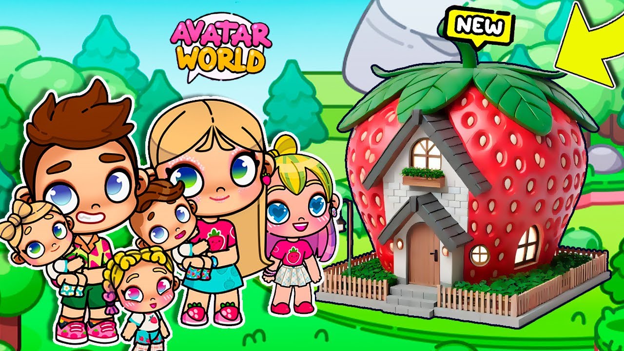 ЛЕТНИЙ ДОМИК 🍓 в AVATAR WORLD ИСТОРИЯ 💕 РУТИНА СЕМЬИ 👨‍👩‍👧‍👦 ОБНОВЛЕНИЕ СЕКРЕТЫ СЕРИАЛ