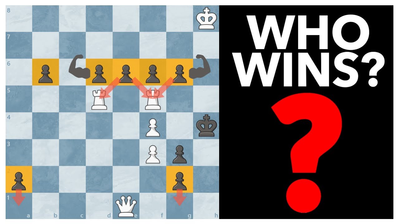 WHO WINS?! 🧩 Cool Chess Puzzles ♟️