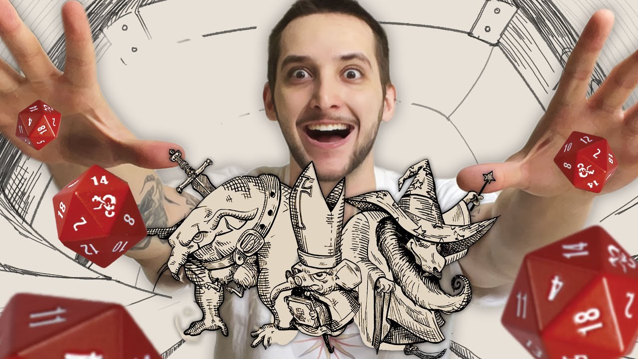 joguei dungeons & dragons com o meu chat