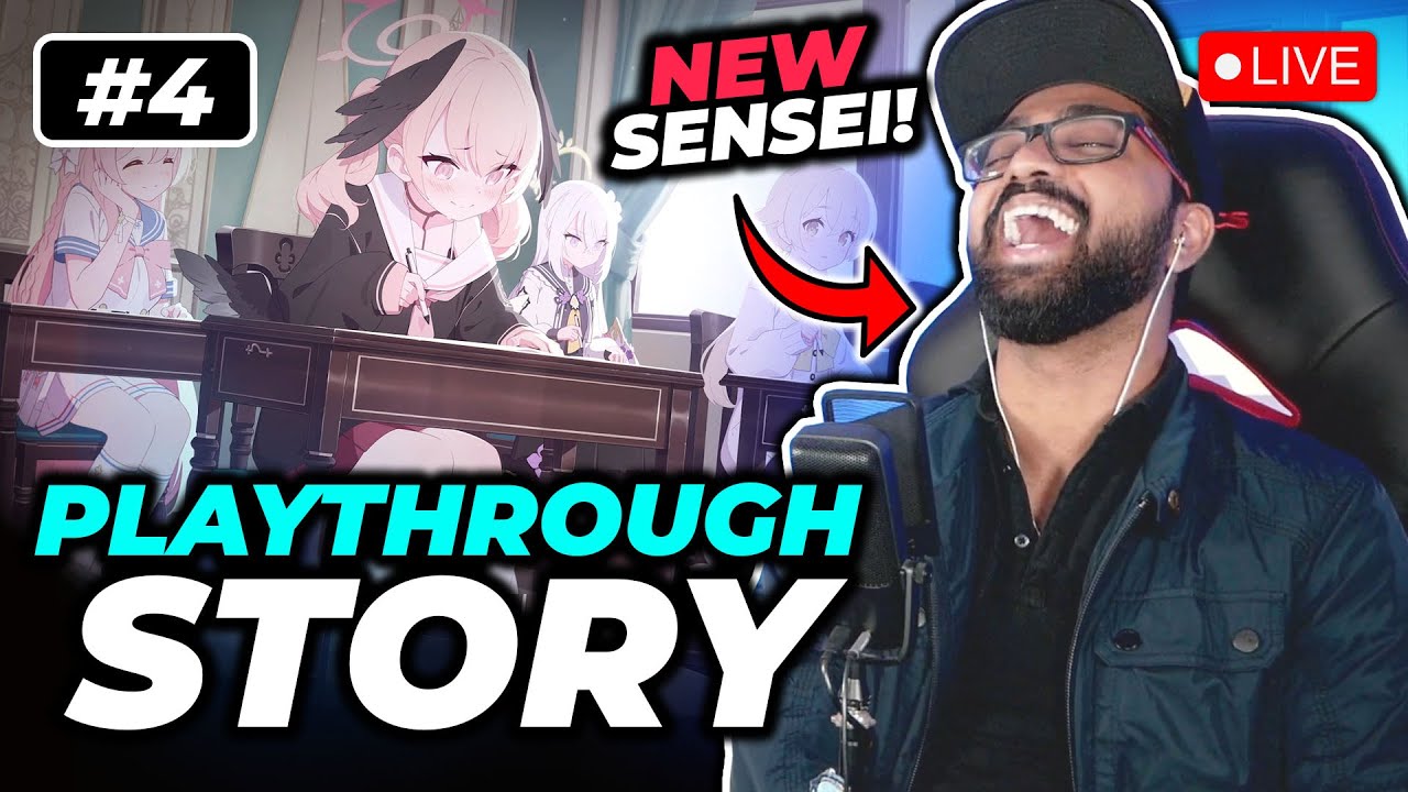 Blue Archive - Story Playthrough | First Time Playing! Musician Reacts! Part 4