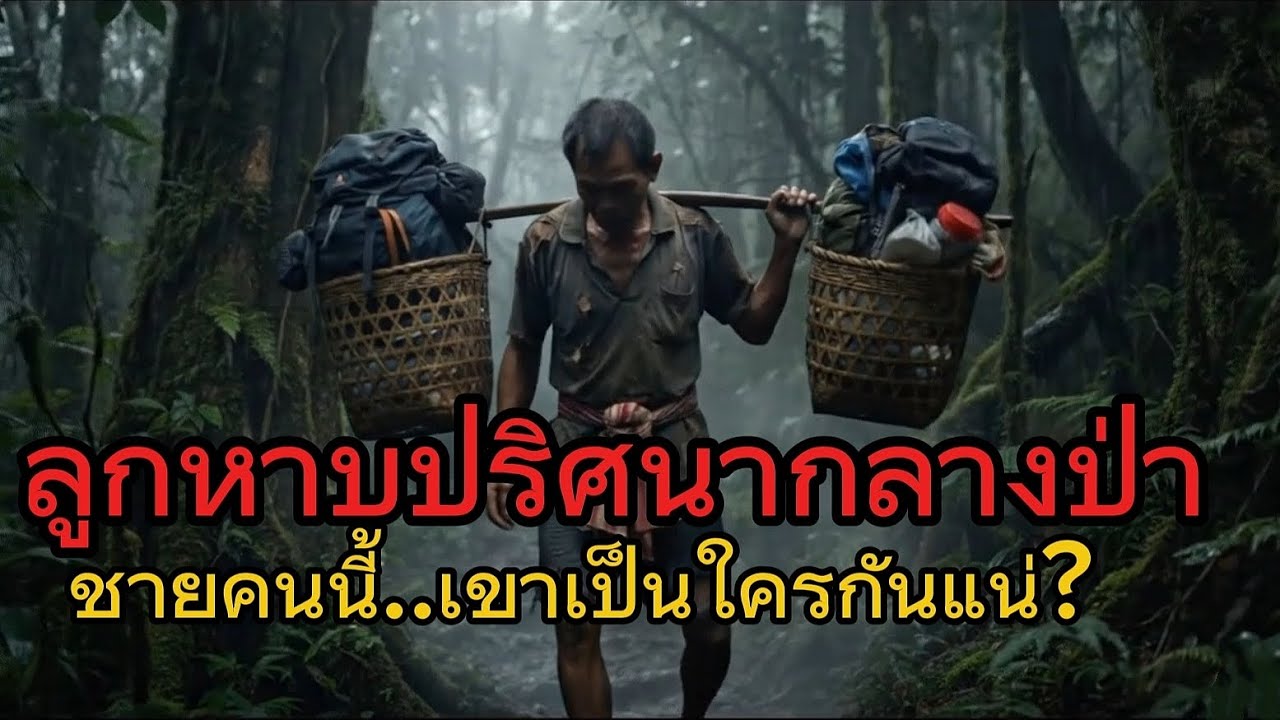 ลูกหาบปริศนากลางป่า" ชายคนนี้..เขาคือใครกันแน่.?