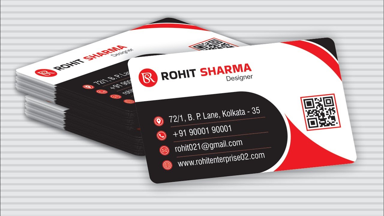 Creative Business Card Design in CorelDRAW || Graphic Design || DTP || PDF || Learn Coreldraw