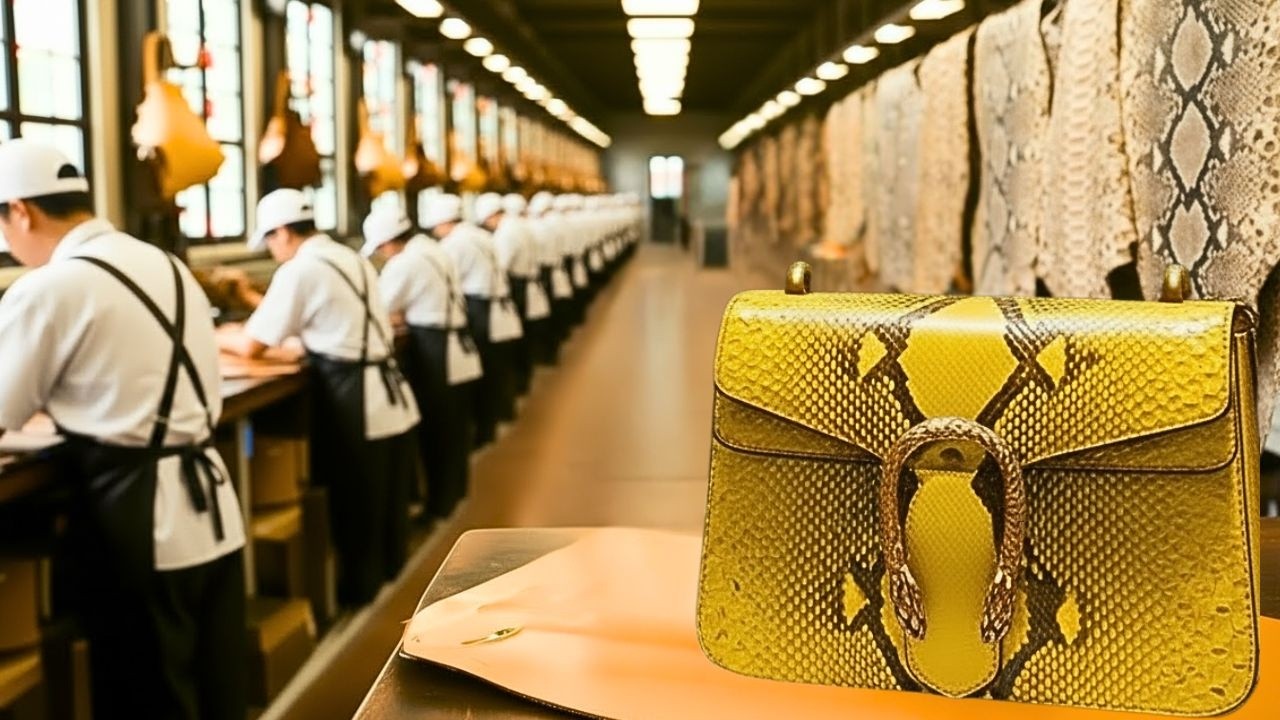 How the Gucci Dionysus Python Bag Is Made Through Rejection