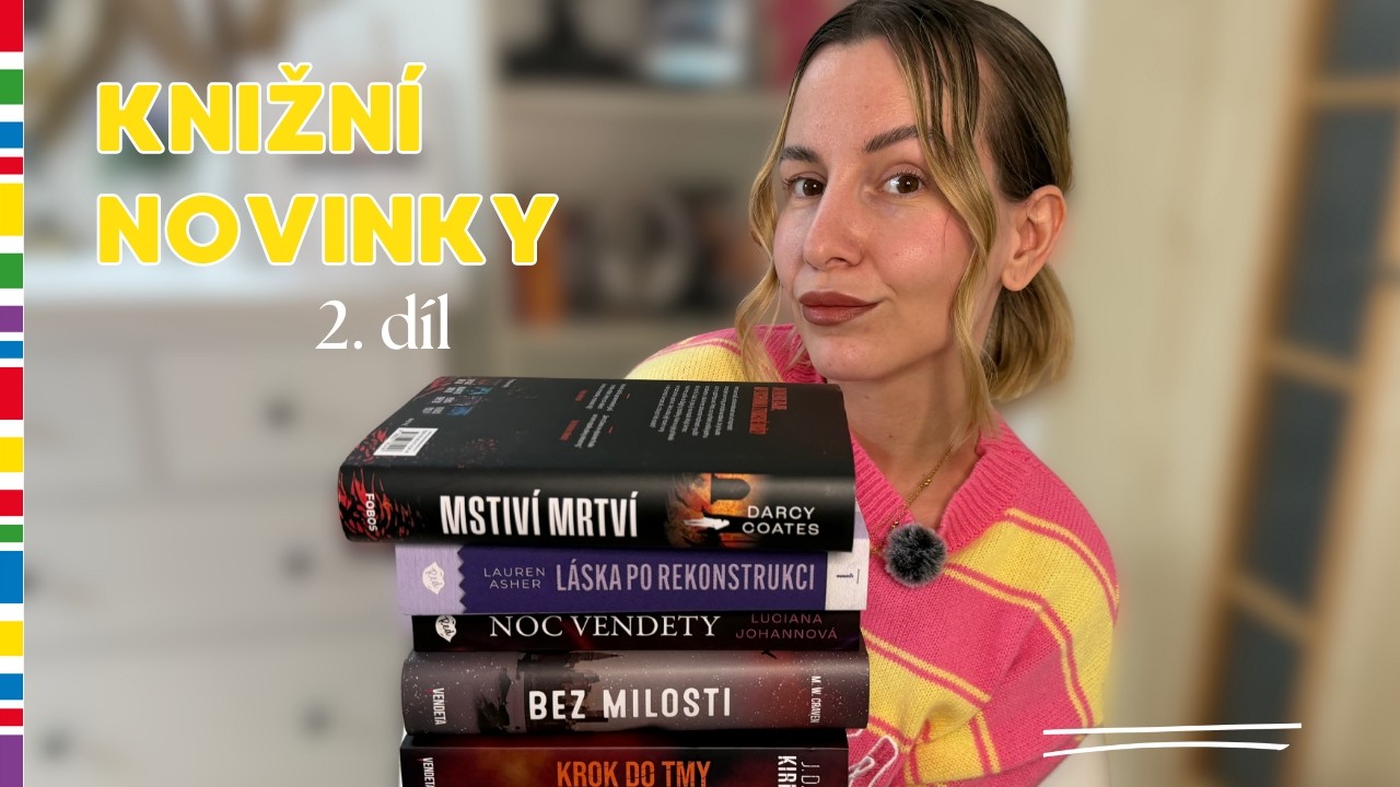Knižní novinky: Rozmanitá nabídka, která zaujme nejednoho čtenáře 😊🤩