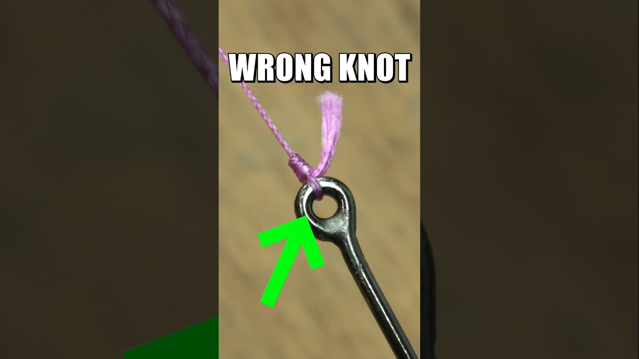 El nudo correcto para la l&iacute;nea trenzada