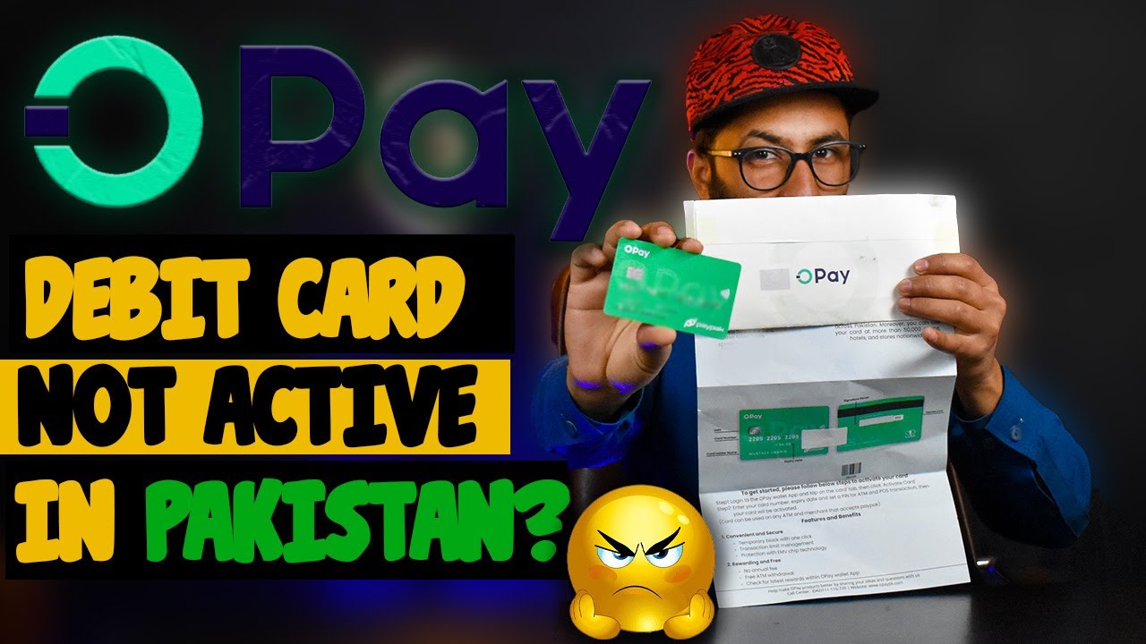 Opay Debit Card Unboxing, Review & Active Debit Card in 2024 - Opay Debit Card Active in Pakistan?