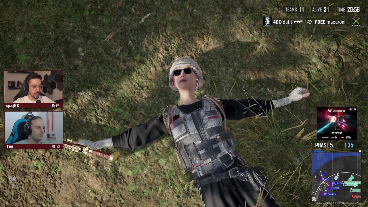 Spajkk,Tixi: Něco málo z PUBG Squad Cup powered by LG Ultragear Grand Finále