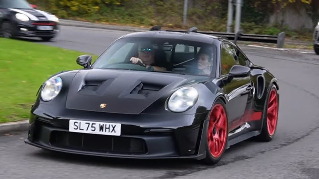 Supercars in Alderley Edge (Porsche gt3rs×2, Mclaren 720s, Porsche 911 sport classic, Toyota supra)