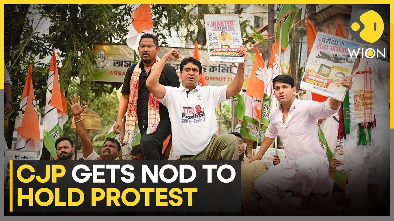 CJP Gets Nod To Hold Protest Demanding Education Minister's Resignation | WION News
