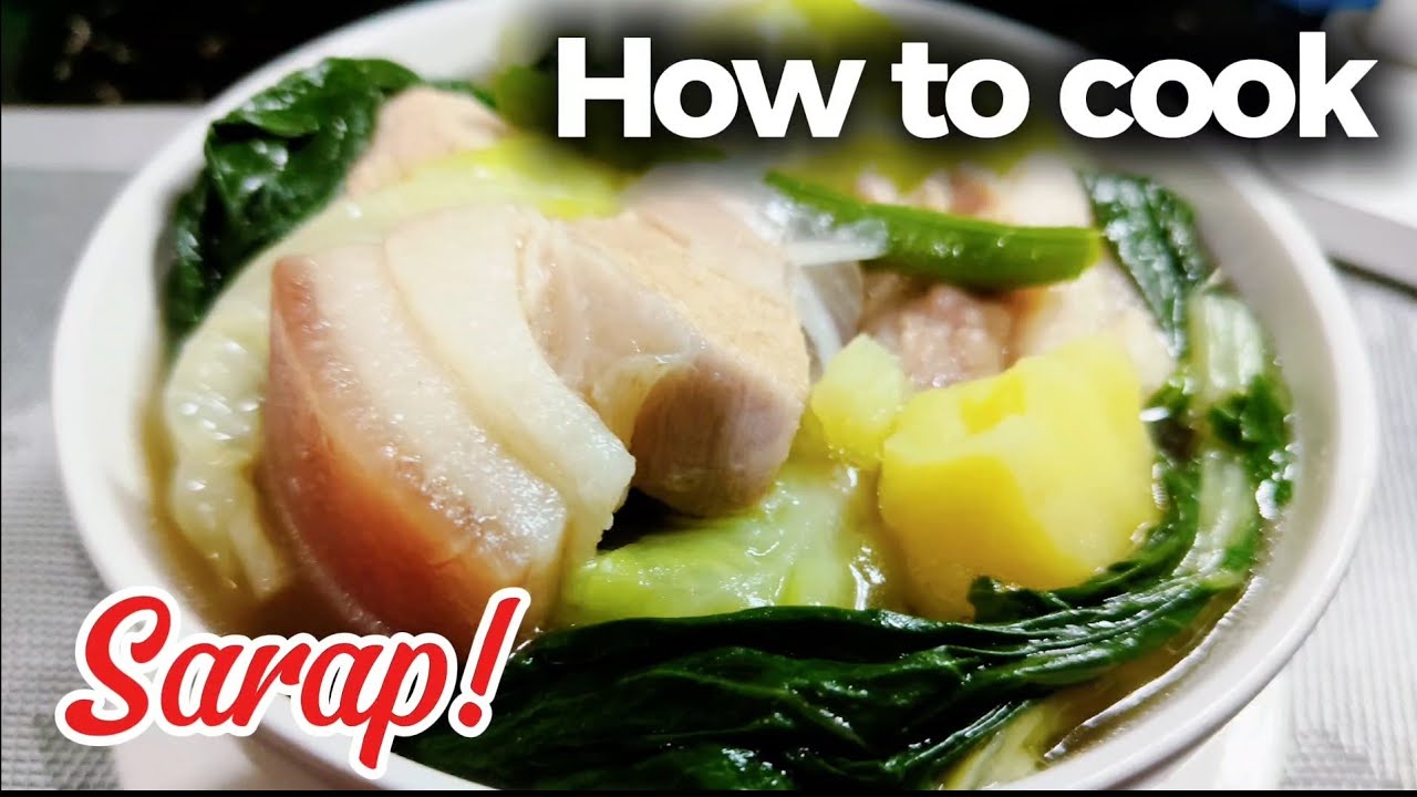 Lutong Bahay Nilagang Baboy na Pinoy Style l CMT KITCHEN