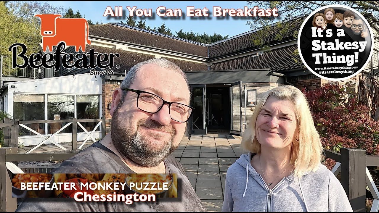 Breakfast Buffet at Beefeater Monkey Puzzle, Near Chessington World of Adventure #itsastakesything