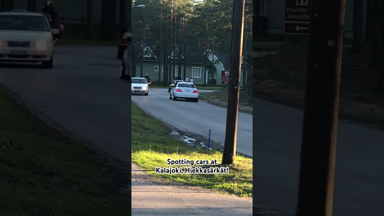 Spotting cars at Kalajoki, Hiekkas&auml;rk&auml;t! #fypシ #car #cars #acceleration #kalajoki #toyota #mercedes