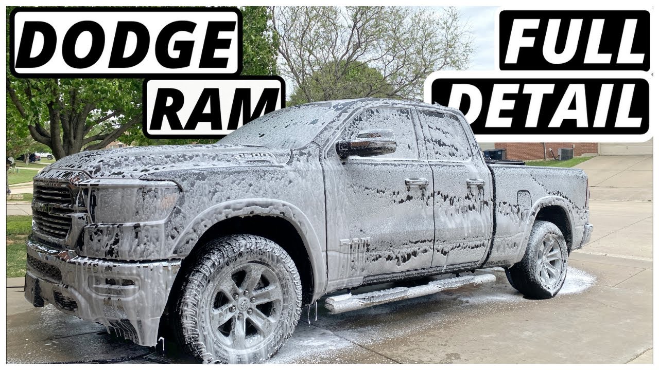 FIRST FILTHY Construction Truck Detail | Dodge Ram Laramie | AndRem Details