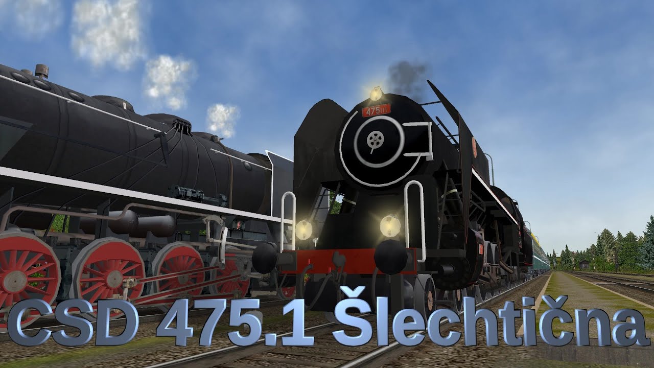 Open Rails - CSD 475.1 Šlechtična