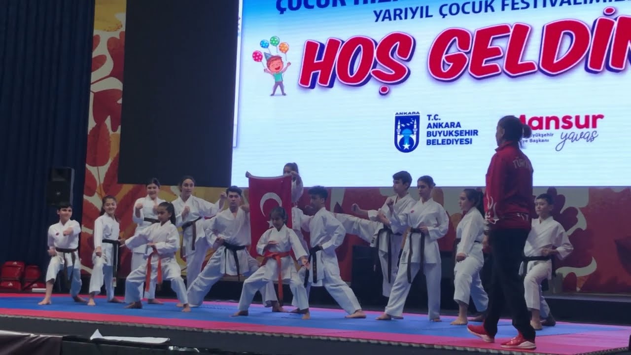 SİNCAN ÇOCUK KULÜBÜ KARATE GÖSTERİSİ 2 ŞUBAT 2022