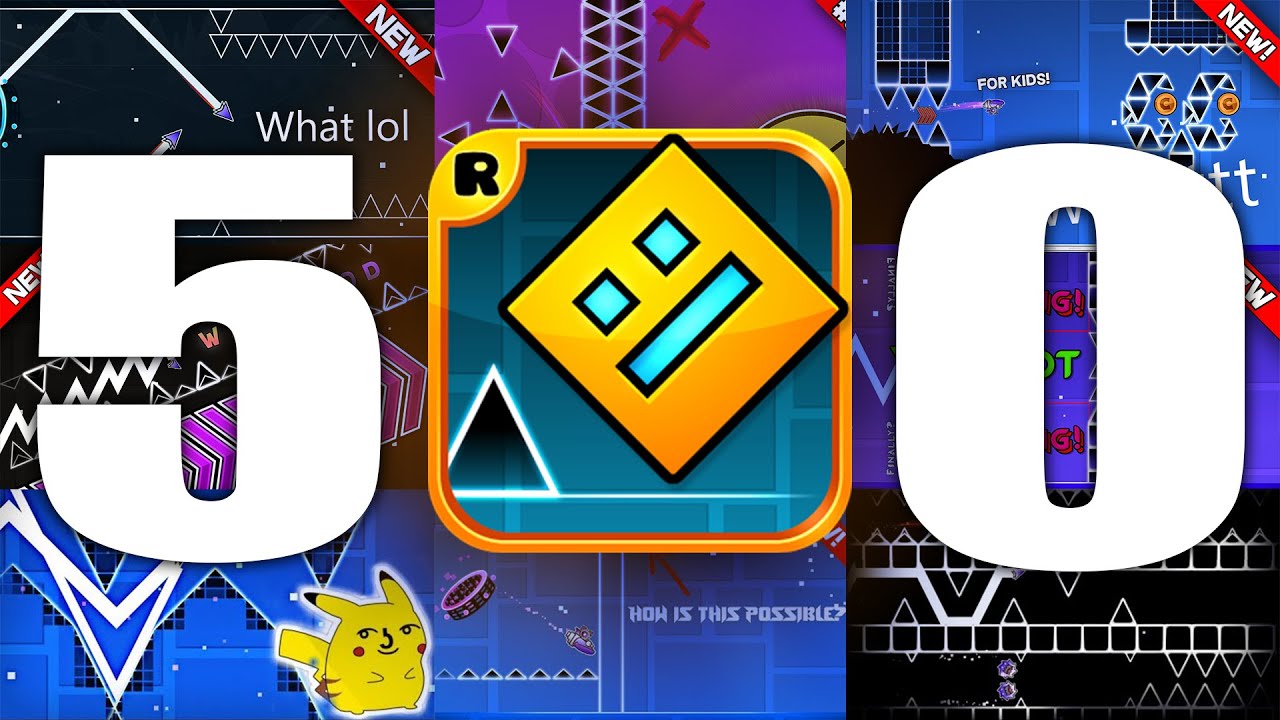 (NEW) TOP 50 HARDEST DORAMI CHALLENGES! - Geometry Dash