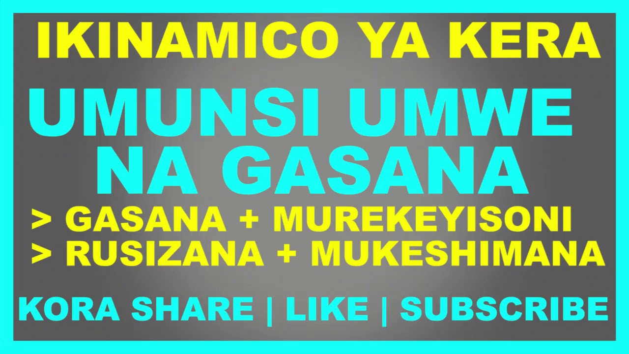 Umunsi umwe na Gasana | Gukunda cheri wa mukuru wawe | Kunda Ugukunda kuko uwo ukunda akunda abandi