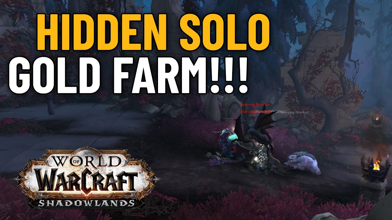 Hidden SOLO Gold Farm in Shadowlands