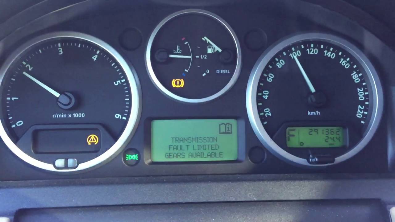 Land Rover Discovery 3 2008 2.7tdv6 problem