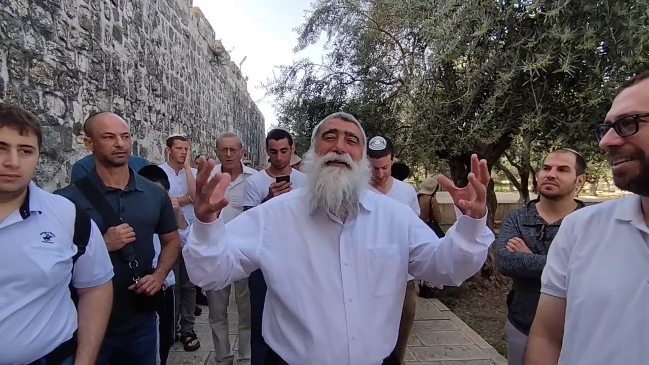 הרב שמואל מורנו מחזק את עולי הרגל להר הבית בחג הפסח!