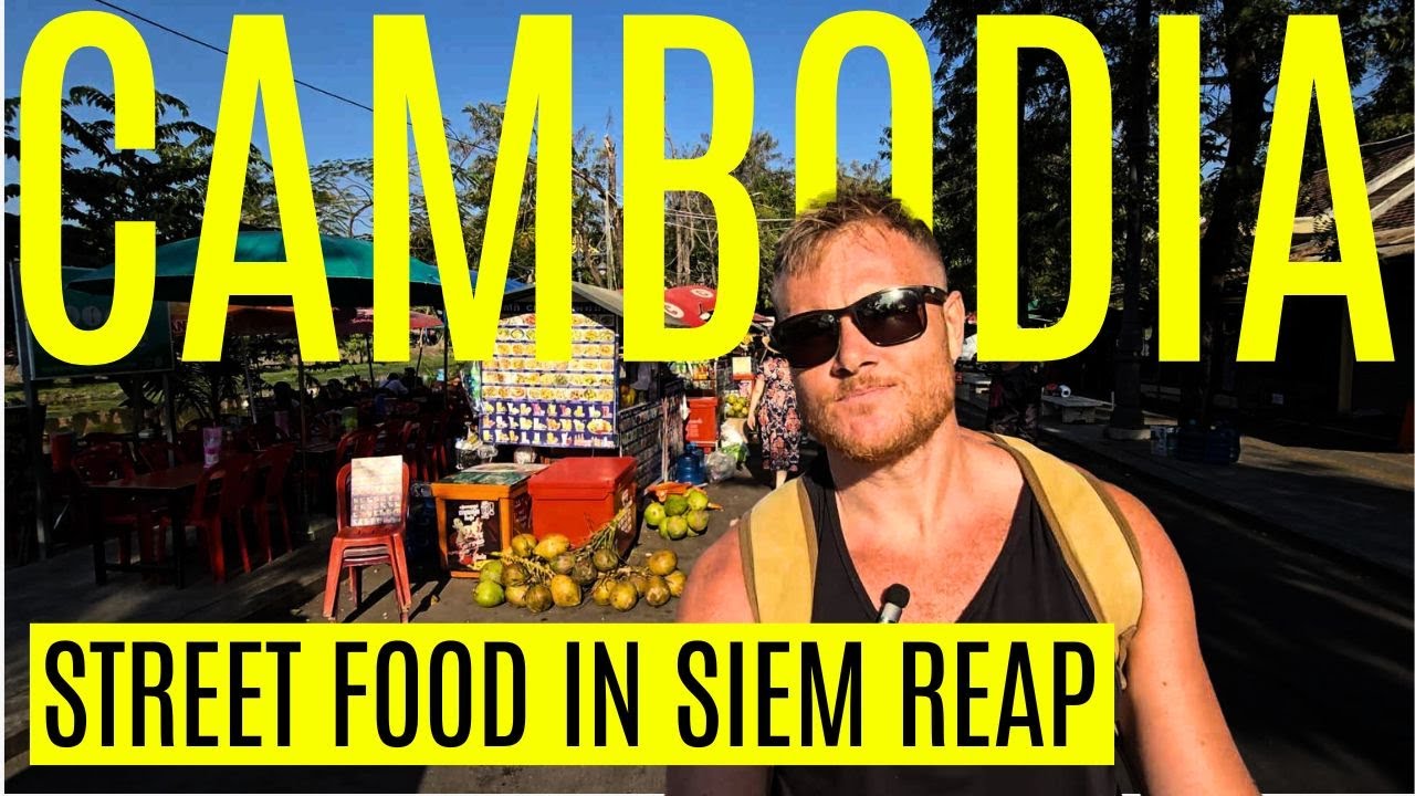 STREET FOOD in SIEM REAP, CAMBODIA with PRICES