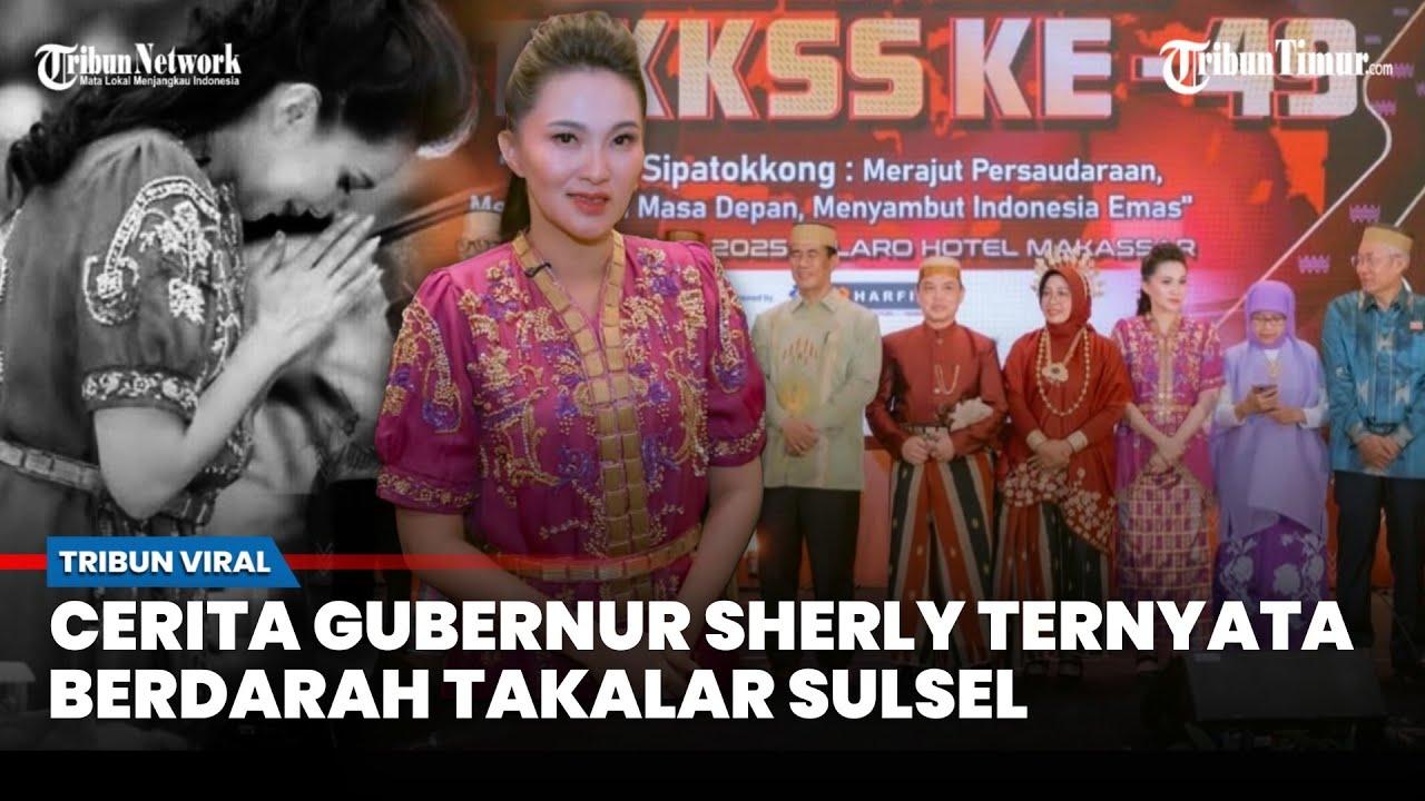 Gubernur Maluku Utara Sherly Tjoanda Ungkap Asal-Usul Keluarganya dari China Takalar