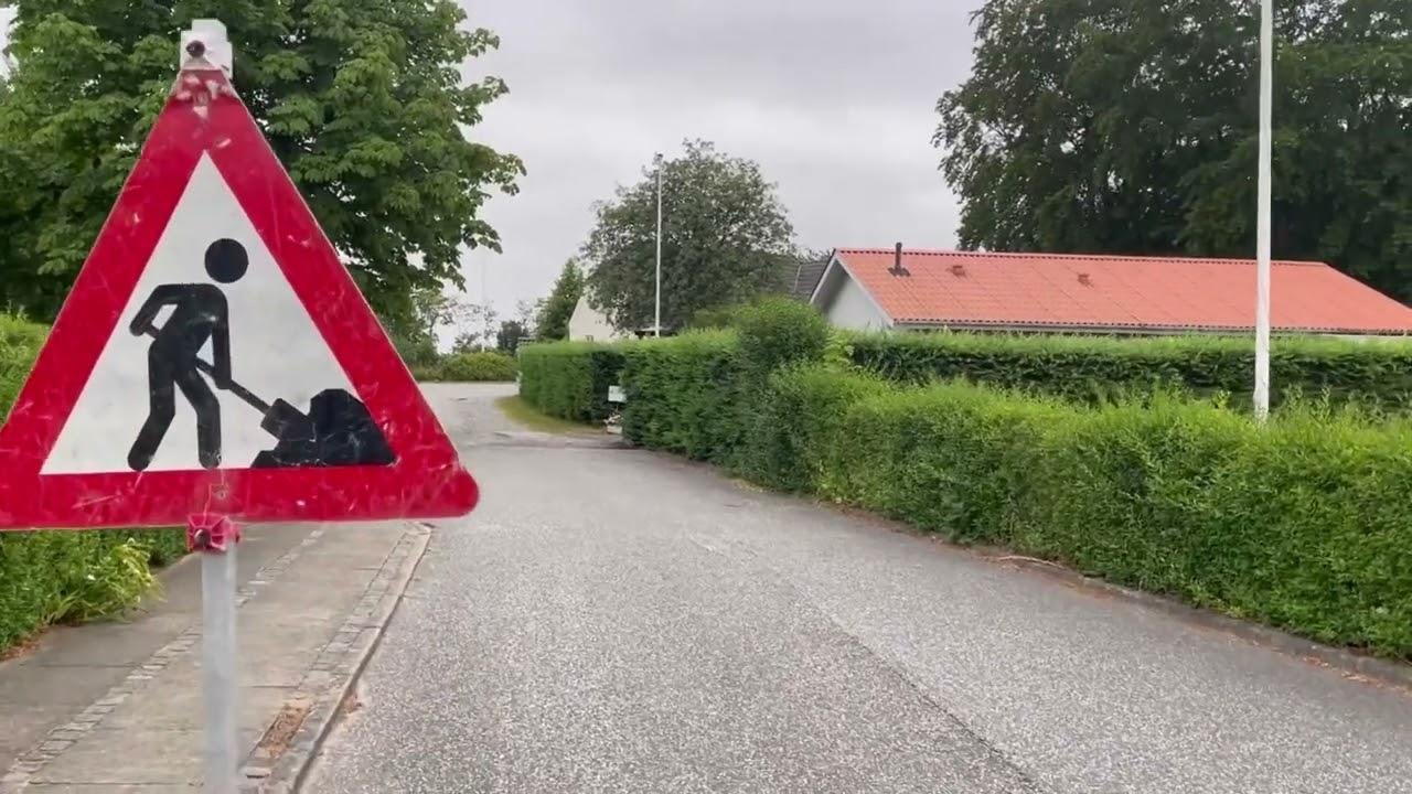 Danish country side..a beautiful village in Denmark 🇩🇰 #denmark #billund #