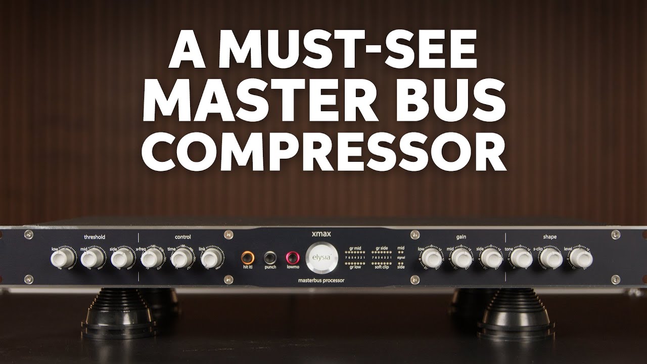 Обзор стереофонического главного шинного компрессора Elysia Xmax