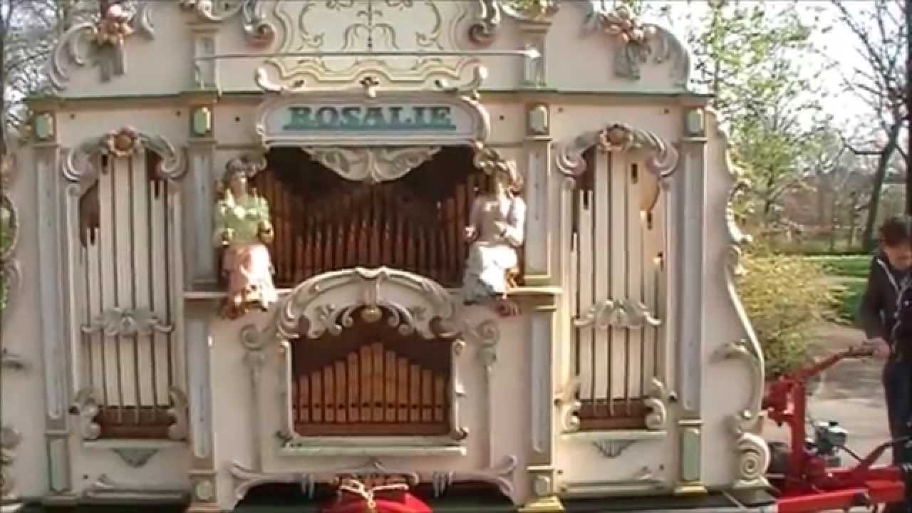 Draaiorgel de Rosalie op de Keukenhof 30 maart 2014