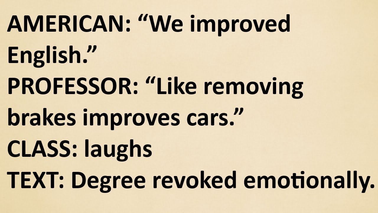 The Day British Politeness Finally Broke American Confidence