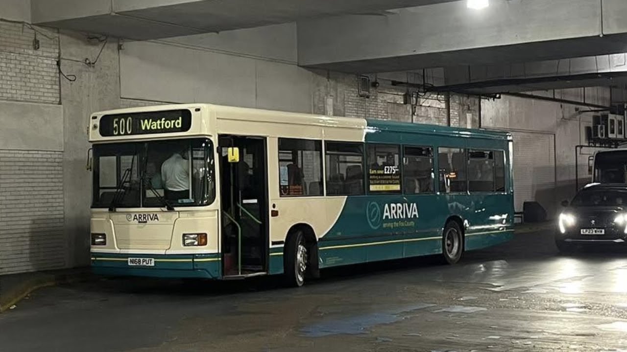 BEAST! Preserved Arriva Midlands 2168 (N168 PUT) Service 500