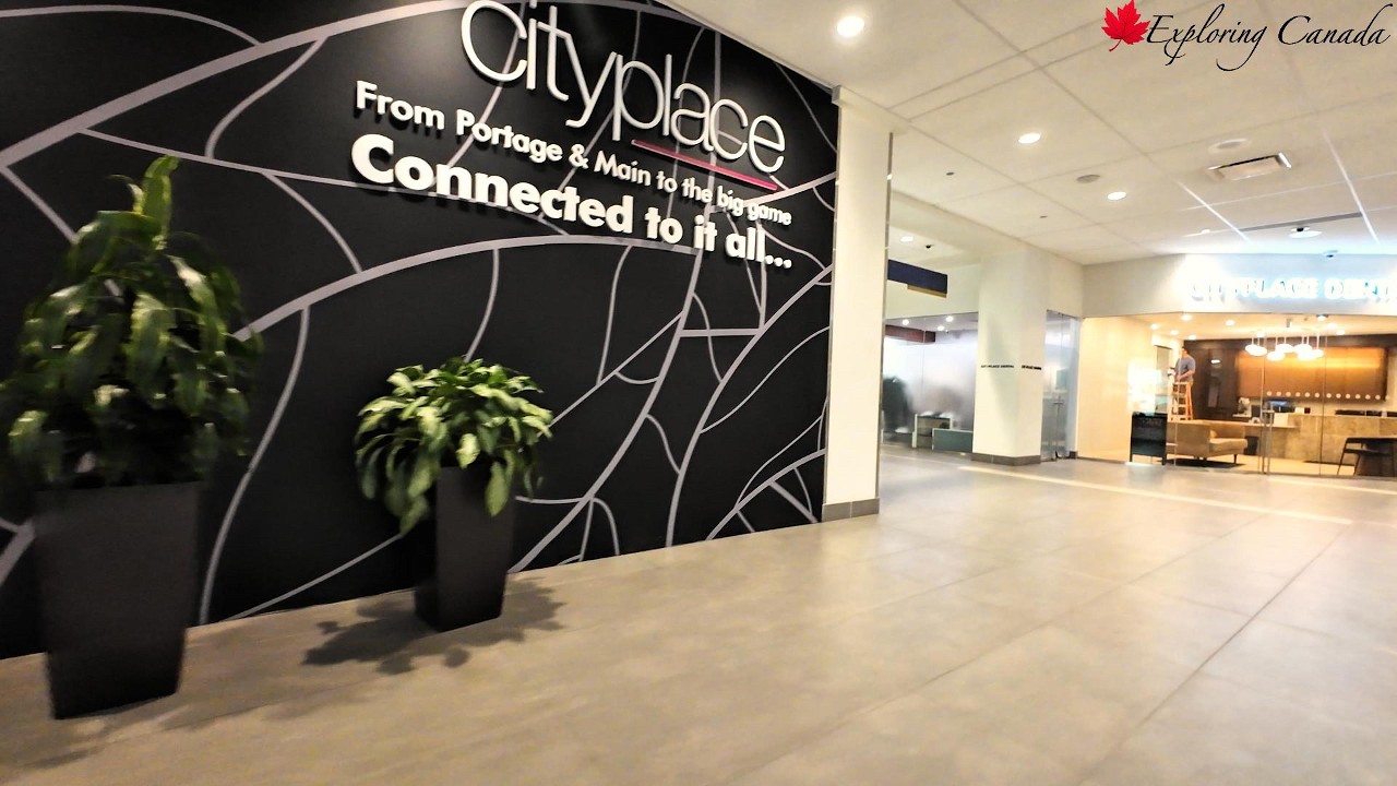 How to Walk Downtown Winnipeg in Winter | Skywalk from CityPlace to Winnipeg Square