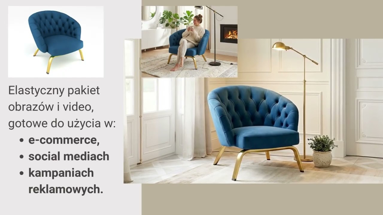 AI + 3D CONTENT PACK dla mebli
