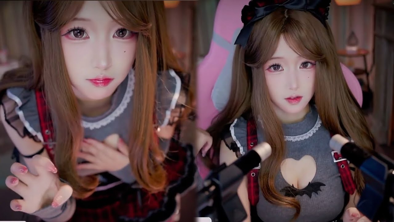 [ASMR] Mouth Sound & Ear Massage  🖤💗 | 26/01/2026