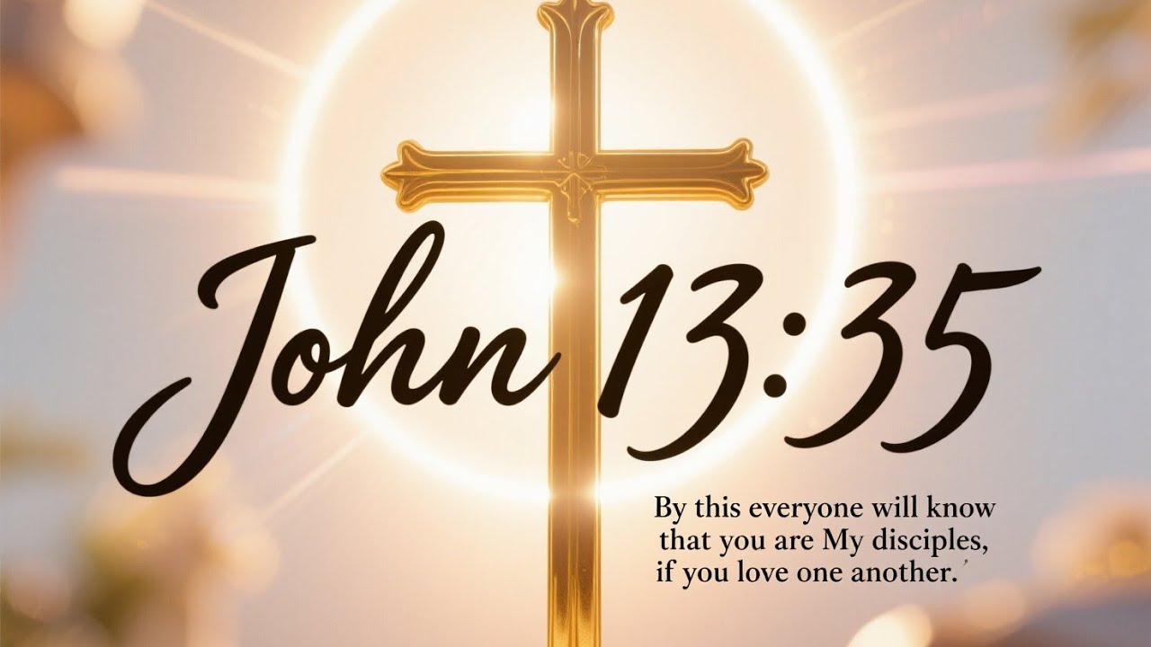 Word of God Every Day | John 13:35 | Known by Love | Prayer for Love | Love That Marks a Disciple