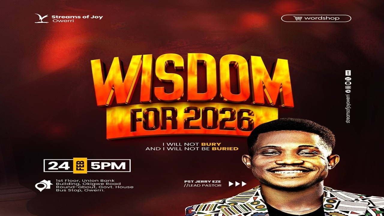WISDOM FOR 2026 || TUESDAY WORDSHOP || 24TH FEBRUARY 2026