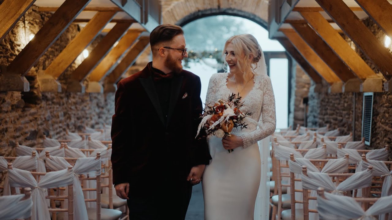 Autumn Light and Lasting Love at Llechwen Hall Hotel | Beth & Jordan’s Welsh Autumn Wedding Film 🍂🤍